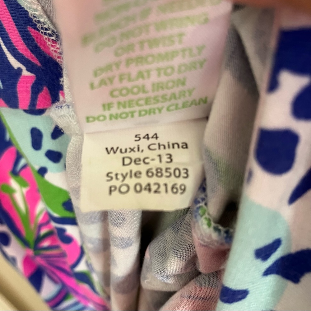 Lilly Pulitzer Cara Dress Dolman In the Garden Resort White Floral Multi S - Picture 9 of 12